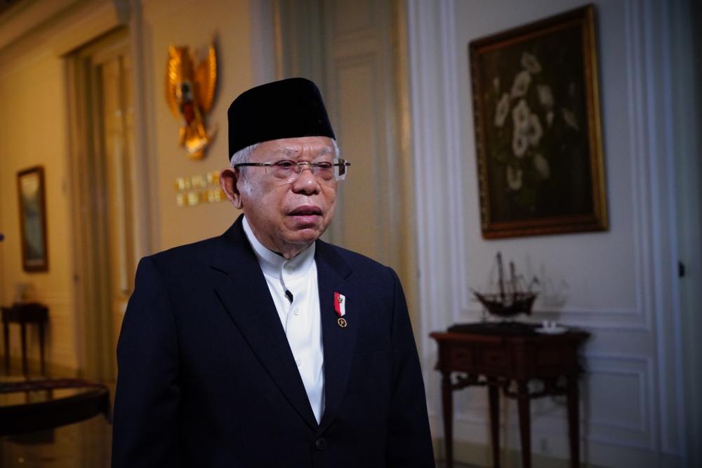 Keamanan Sektor Keuangan Target Hacker, Wapres Ma'ruf Amin Minta Perlindungan